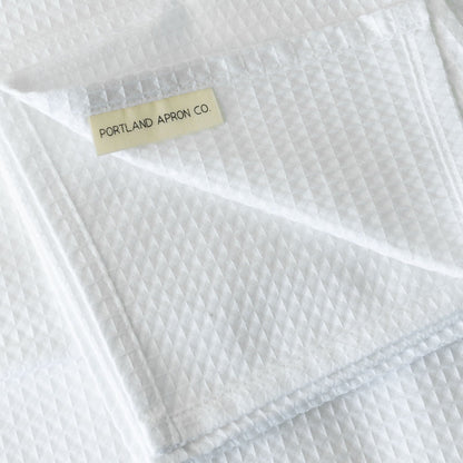 PAC Organic Cotton Waffle Bathroom Towels