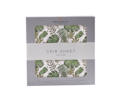 Jurassic Forest Crib Sheet