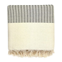 Load image into Gallery viewer, Handmade Artisanal Turkish Throw in a Wave Pattern
