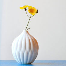 Load image into Gallery viewer, Petite Textured Porcelain Vase
