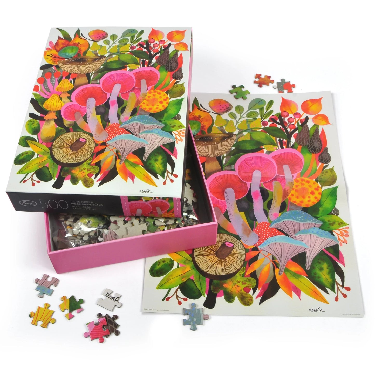 Fred Dardik Mushroom Puzzle