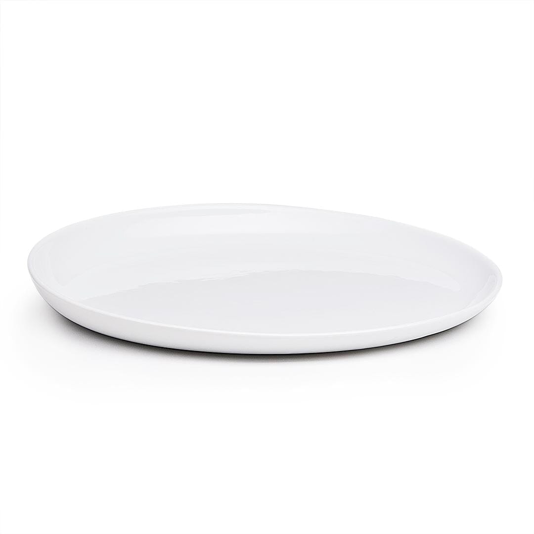 EVA serving platter - White porcelain