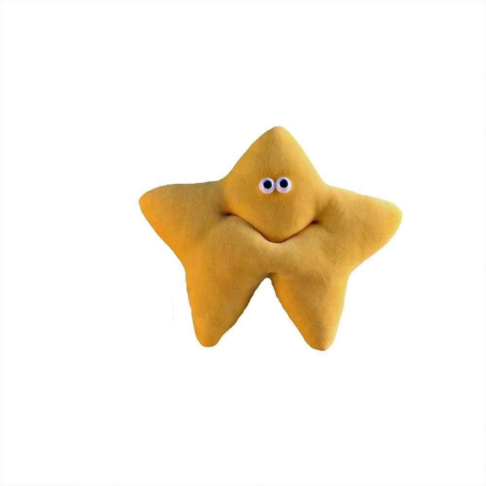 Star Plush Soft Sculpture For Mobiles & Decoration