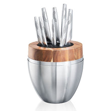 Load image into Gallery viewer, Cuisine::pro ID3 Knife Block - The Egg 9 Piece Set
