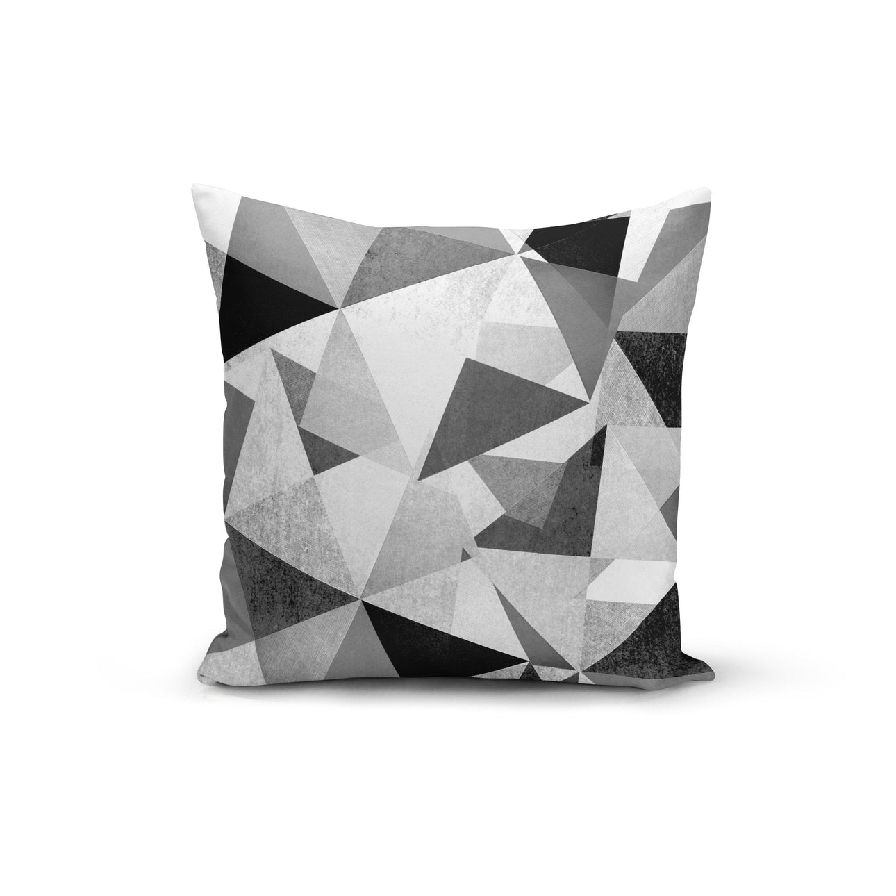 Black & White Geometric Pillow Cover