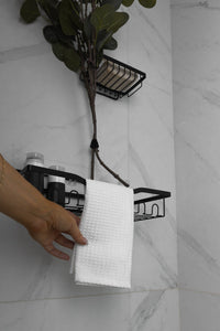 PAC Organic Cotton Waffle Bathroom Towels