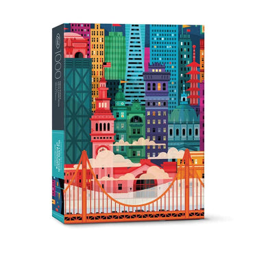 Fred San Francisco Puzzle 1000 Pieces