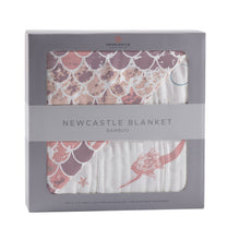 Load image into Gallery viewer, Mermaids and Scales Newcastle Blanket
